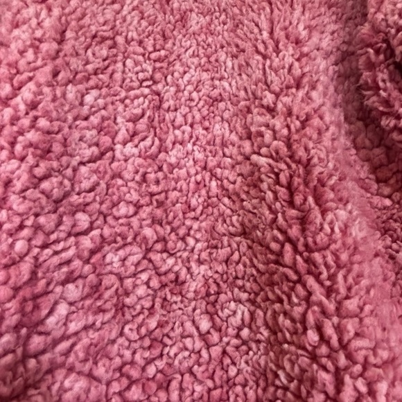 Katydid Pink Sherpa Zip Up Jacket Size Medium (M) - Picture 4 of 7